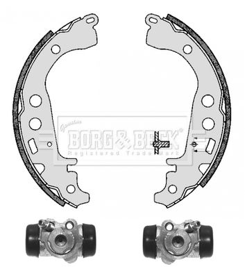 BORG & BECK Jarrukenkäsarja BBS1133K